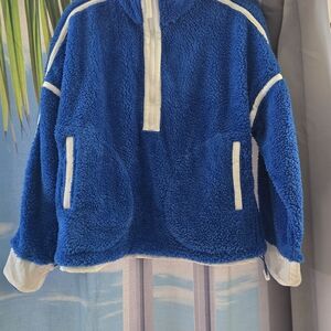 Women's Blue Fleece Jacket